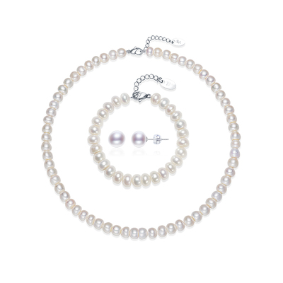 京润珍珠婉思珍珠套装生日礼物