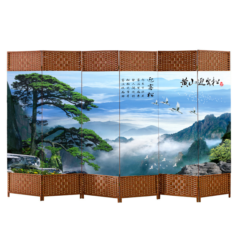 加厚加粗屏风折叠移动隔断墙客厅