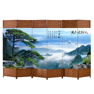 加厚加粗屏风折叠移动隔断墙客厅
