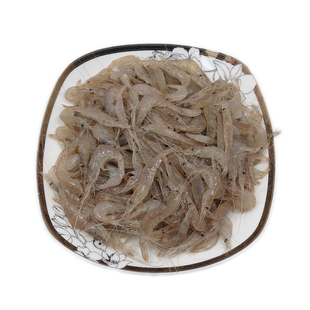青岛小河虾2斤河虾新鲜冷冻小白虾明虾小海虾水产顺丰包邮