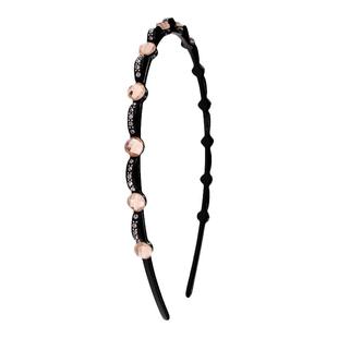 法式高端水晶皇冠发箍头箍复古宫庭克拉美冠压力发卡山大轻奢防滑