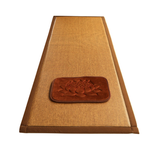 加厚顺滑大拜垫垫四季大头垫垫长头垫108大礼拜藤草可水洗可定制