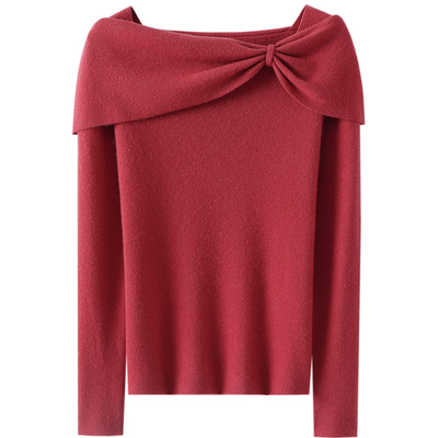 启超官方高端100%纯山羊绒衫