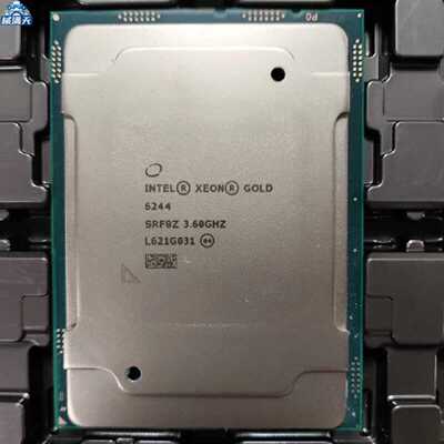 议价IntelXeonGold6244CPU至强金牌服务器处理器8核心16线程适用