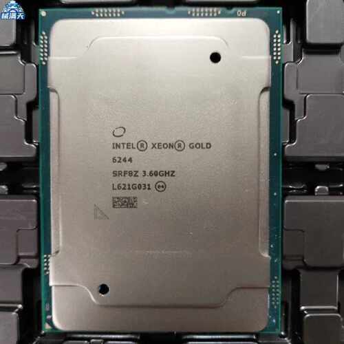 议价IntelXeonGold6244CPU至强金牌服务器处理器8核心16线程适用