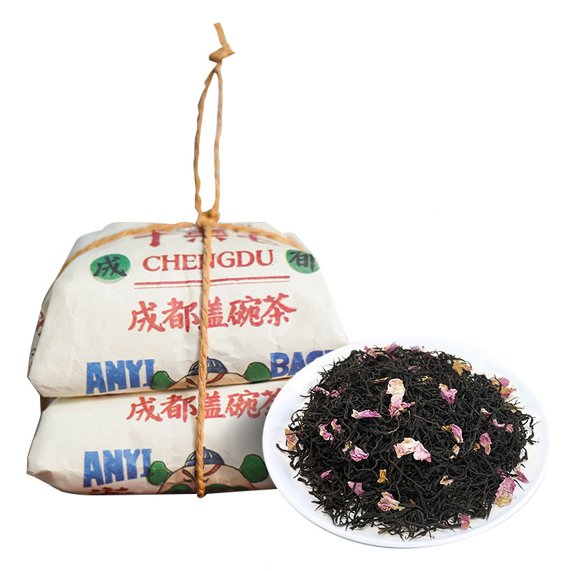 子乐宅红茶茶叶四川特产红茶成都特色手包茶包送礼旅游伴手礼物