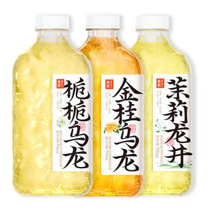 果子熟了金桂乌龙无糖茶茉莉栀栀乌龙0糖0脂0卡970ml大瓶饮料临期