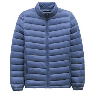 男士棉衣轻薄羽绒棉袄男中青年大码棉服爸爸冬装加厚秋冬外套