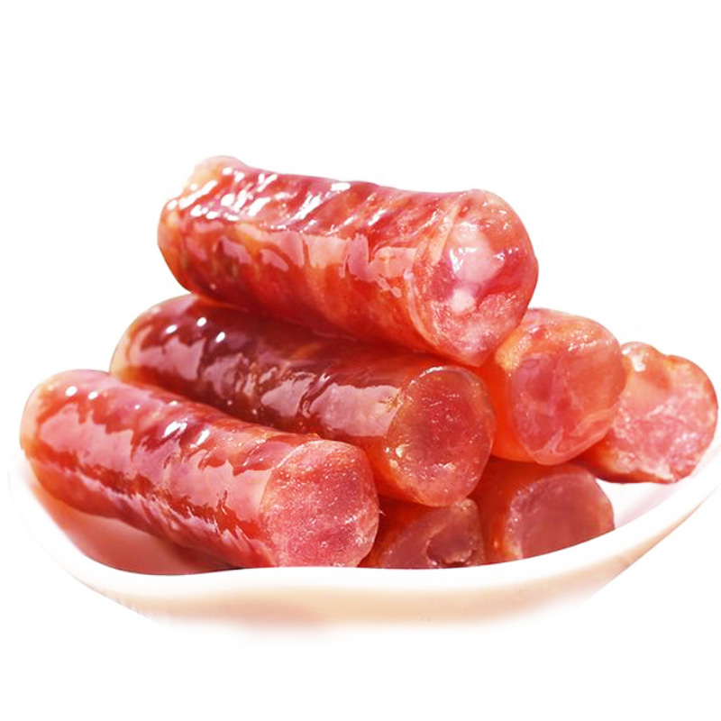 貴州特產(chǎn)黔福香廣式香腸400g廣味甜腸臘腸年貨臘味怪嚕炒飯食材