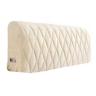 皮床床头套罩2024新款改造神器高档加宽1米8软包套靠背罩全包欧式