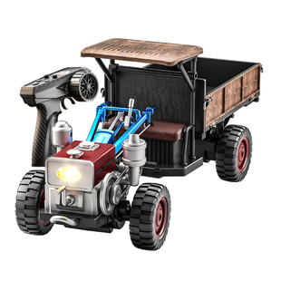 可冒烟JJRC C8836手扶拖拉机遥控越野RC汽车货车卡车玩具模型