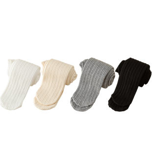 女童打底裤春秋款裤袜儿童春季连裤袜女宝宝白色薄款打底袜配裙子