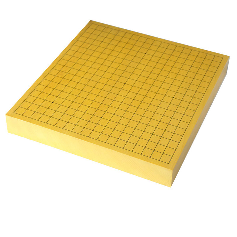 云扁 围棋盘6-8公分新榧实木独木专业比赛用盘家用木质大号棋盘