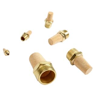 气动 电磁阀配套宝塔消声器 BSL-M5/1分/2分/3分/4分/6分/一寸 铜