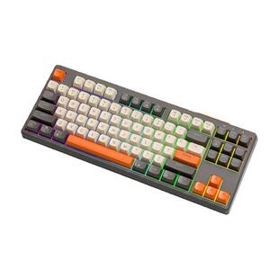 自由狼M87蓝牙无线双模键盘鼠标套装机械手感MAC手机ipad平板电脑