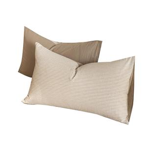 无印良品新款枕头套一对装全纯棉水洗棉防脏防汗成人内胆套保护层