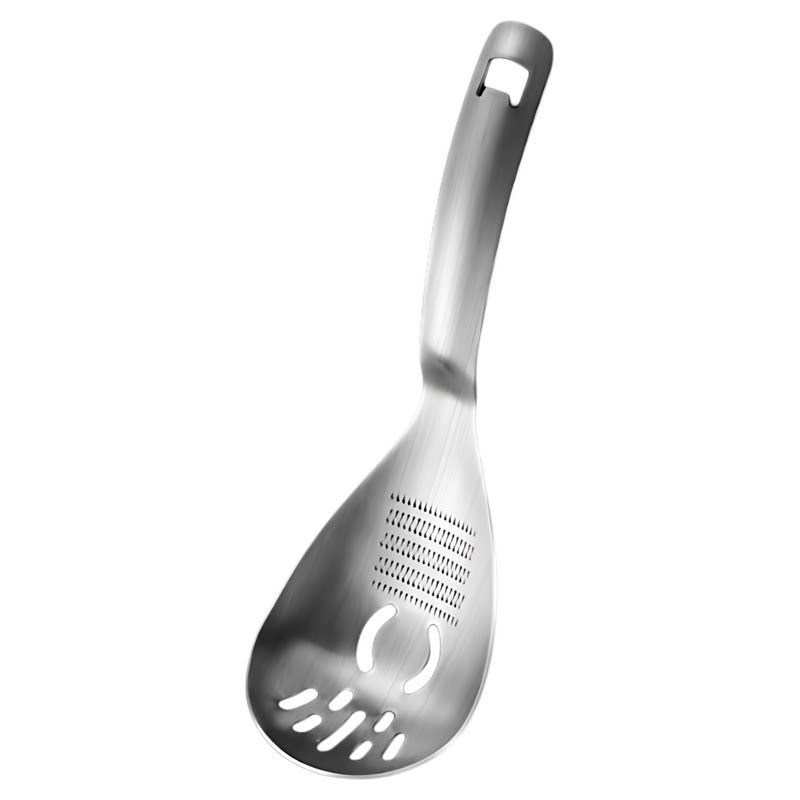 姜蓉研磨器家用压蒜泥器磨姜泥米糊勺捞勺多功能宝宝辅食磨泥勺子