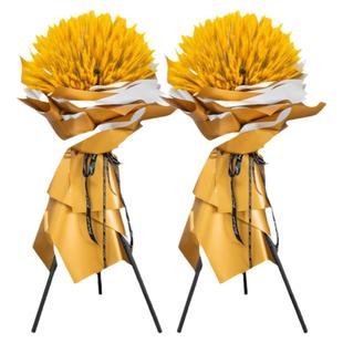 新年开业气球花篮商场店铺周年结婚喜庆婚宴门口春节装饰场景布置