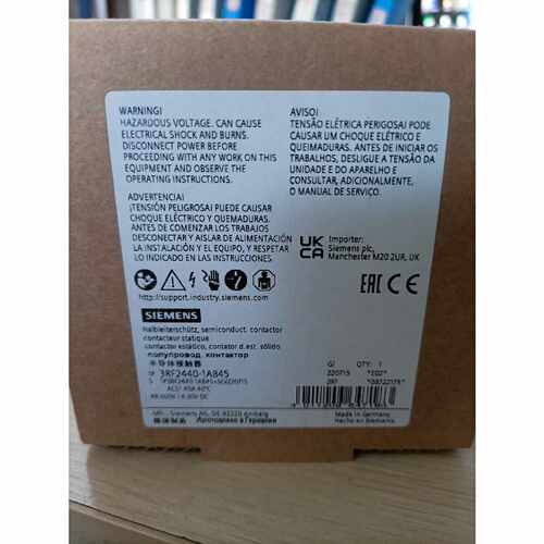 议价3RF2440-1AB45西门子半导体接触器全新原装正品现货