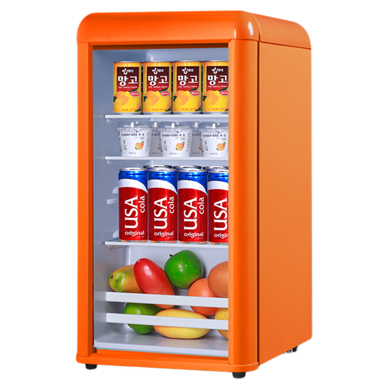 志高冷藏柜冰吧一级能效冷藏保鲜柜饮料红酒茶叶客厅办公室冰箱