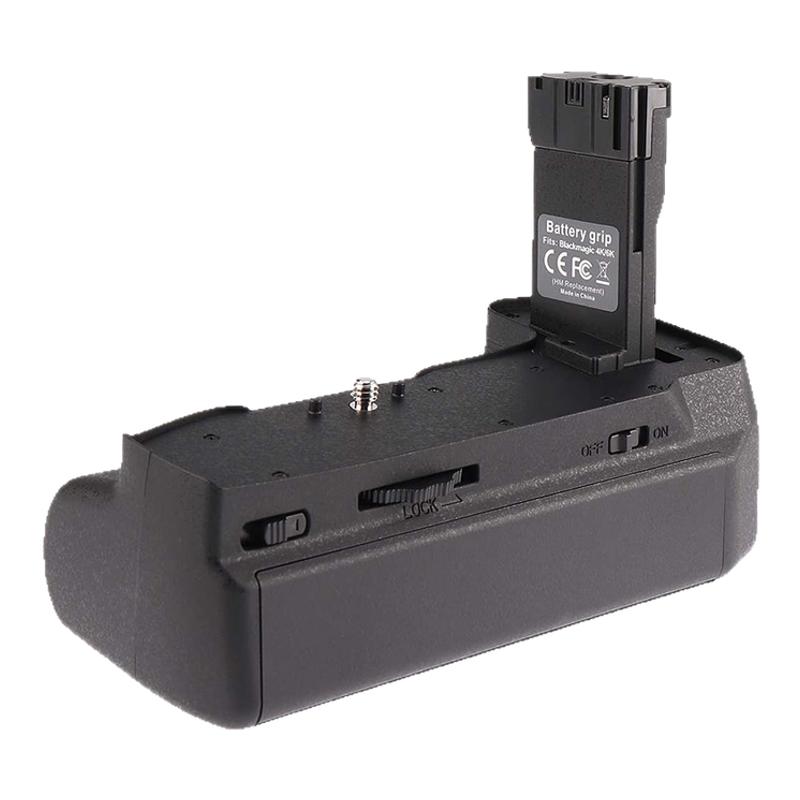 单反相机电池手柄适用BMPCC 4K 6K pro配件电影摄像机竖拍电池盒