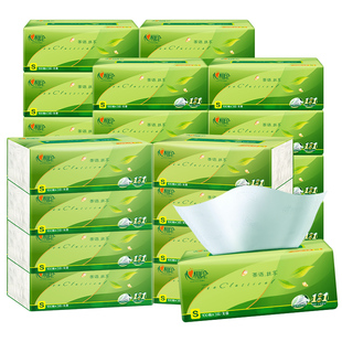 心相印大包纸巾抽纸大包家用卫生纸巾立体美纸抽实惠装餐巾纸面巾