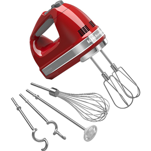 美国kitchenaid 手持打蛋器5KHM9212C 奶油打发器家用 和面搅拌机