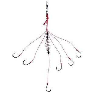 新款爆炸钩套装钓草鱼鲤鱼鲫鱼小爆炸钩海杆抛竿矶竿水怪鲢鳙钩勾