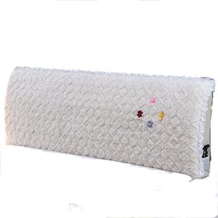 北欧风格全包软包床头罩套网红同款木床头公主风万能通用床靠背罩