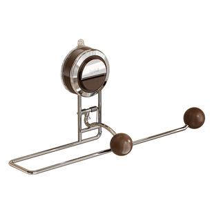 吸盘厨房纸巾架免打孔悬挂式厨房卷纸架子抹布架橱柜倒保鲜膜挂架