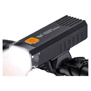 自行车夜骑前灯户外强光防水手电筒儿童山地公路夜间骑行装备超亮