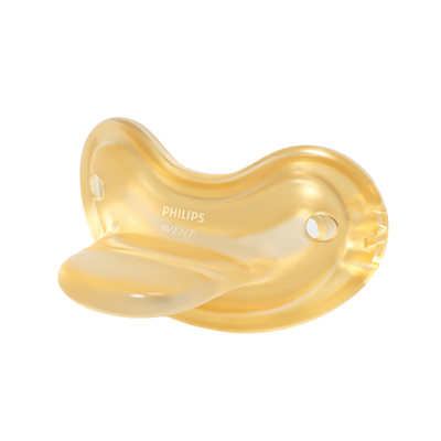 飞利浦新安怡出牙期牙胶婴儿长牙缓解双V牙胶戒奶嘴防吃手磨牙棒