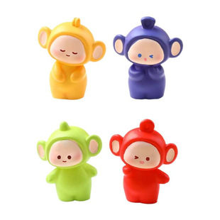 可爱天线宝宝萌粒公仔装饰品电脑桌面小摆件