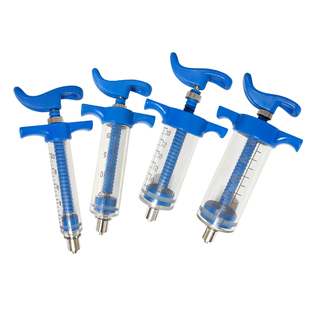 升级款塑钢注射器兽用猪牛羊鸡鸭鹅打针打疫苗油苗针管针头注射器