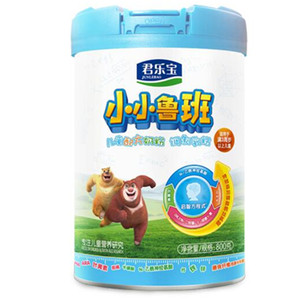 君乐宝小小鲁班儿童成长奶粉800克3-12岁四段牛奶粉正品新日期