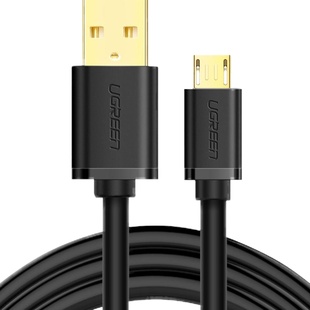 绿联 安卓数据线快充micro usb适用手机风扇录音笔移动电源高速充电器线加长编织2米蓝牙耳机台灯充电宝线