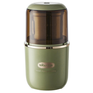 小熊磨粉机研磨机家用咖啡打粉机迷你研磨杯粉碎机小型磨粉机神器