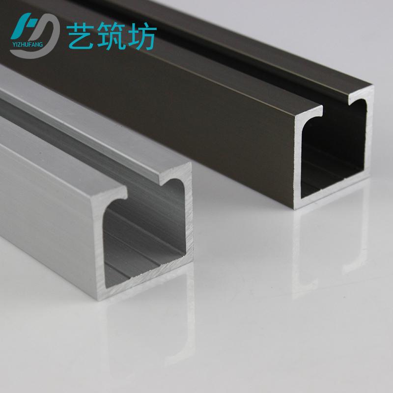 重型加厚移门轨道吊轨柜门单轨推拉门铝合金玻璃木门滑轨吊滑轮