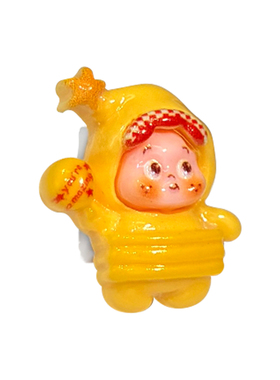 可爱卡通星星人可拆卸鞋扣