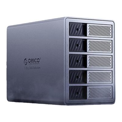 奥睿科9858T3雷电3硬盘柜五盘位外置硬盘盒磁盘raid阵列柜40Gbps