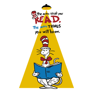 图书角布置装饰阅读区墙面苏斯博士环创儿童英语教室绘本馆文化贴