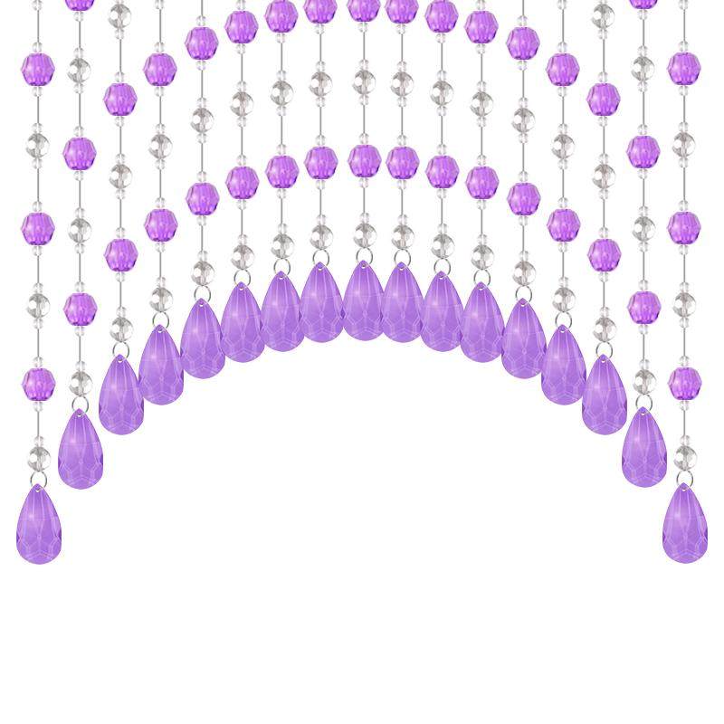 珠帘门帘免打孔下单送配件赠品