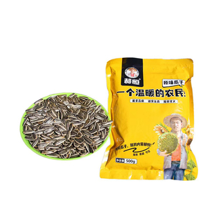 熟原味瓜子现炒葵花籽大颗粒新货内蒙古休闲零食品郝恒500g袋包邮