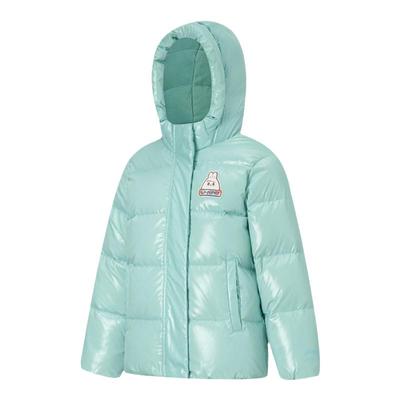 LI-NING/李宁童装女小童防风保暖休闲秋冬短款羽绒服YYMT032-B品