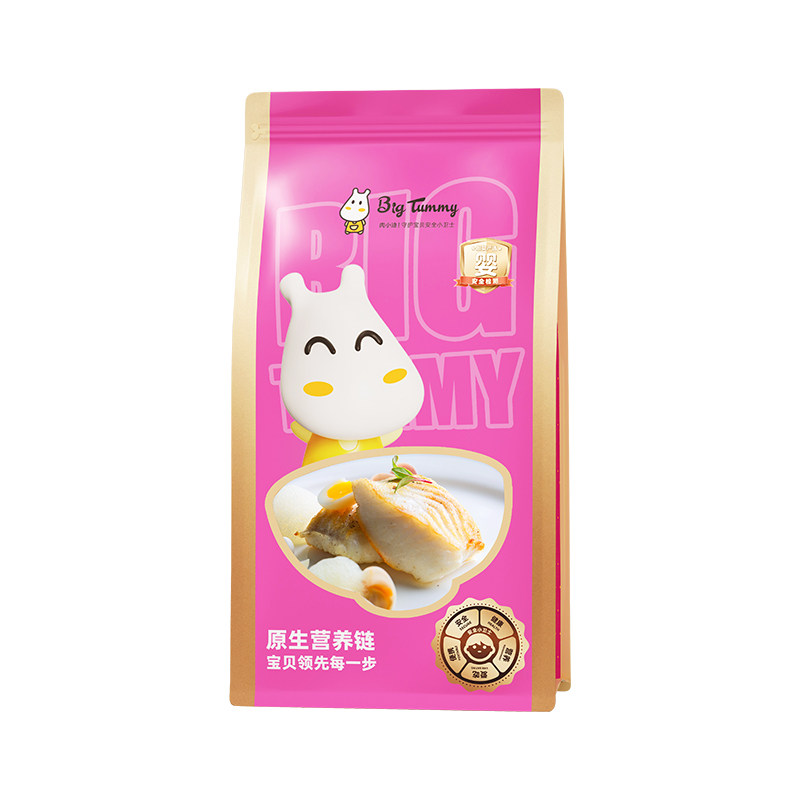 Bigtummy/肉小迪 大西洋真鳕鱼中段小包装6月龄+婴儿童宝宝辅食材