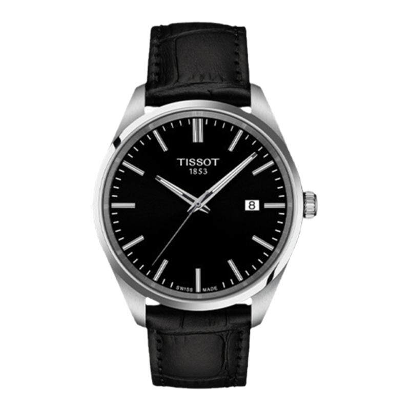 Tissot天梭官方正品PR100系列石英皮带手表男表