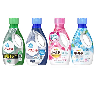 日本宝洁芳香除菌室内晾干洗衣液