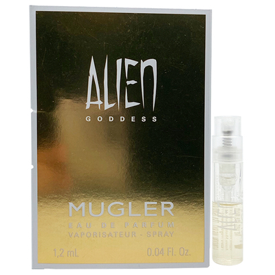 正品2021新香Mugler穆勒Alien Goddess女士持久浓香试管小样1.2ML