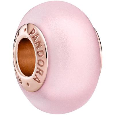 潘多拉哑光粉穆拉诺串珠轻奢精致