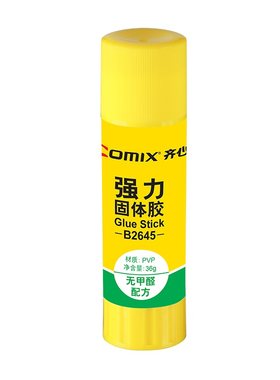 齐心强力固体胶无色固体胶棒